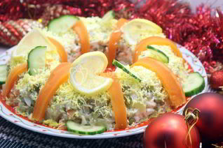 Салаты с курицей