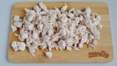 слоеный салат из хурмы