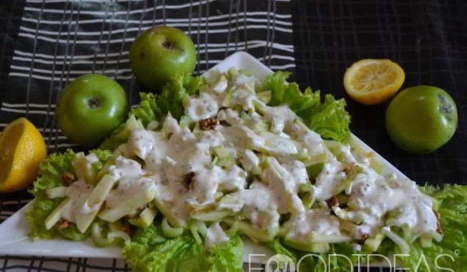 Рецепт вальдорфского салата