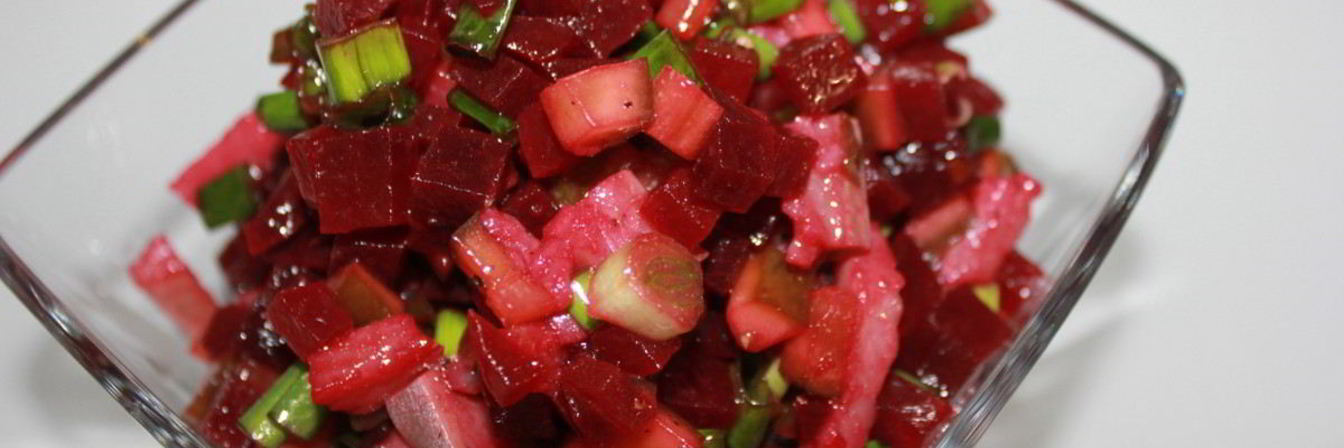 Ленивый винегрет с селедкой