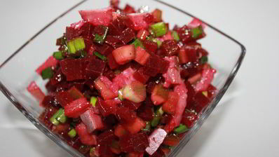 ленивый винегрет с селедкой