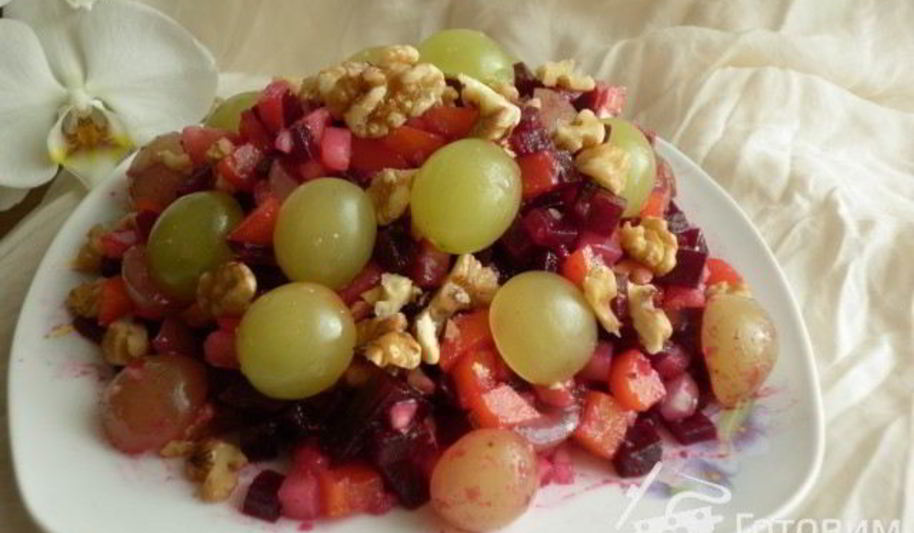 Рецепт необычного винегрета