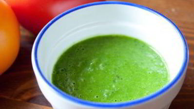 помидоры с фетой и базиликовым винегретом