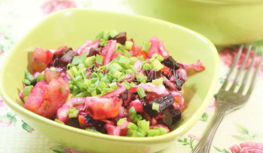 Рецепт салата винегрет