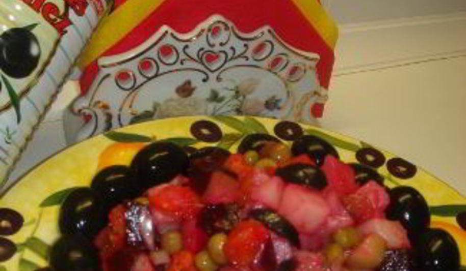 Рецепт винегрета из испании