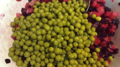 винегрет из запеченных овощей