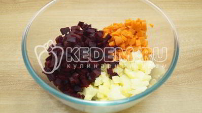 винегрет классический с фасолью