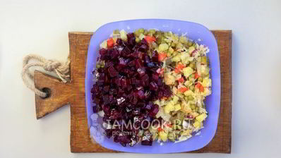 винегрет классический с горошком