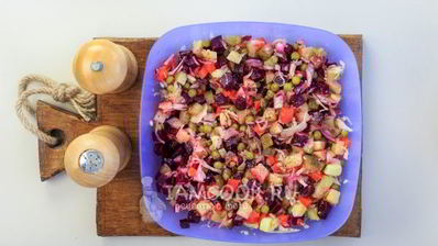 винегрет классический с горошком