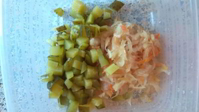 винегрет классический с заправкой