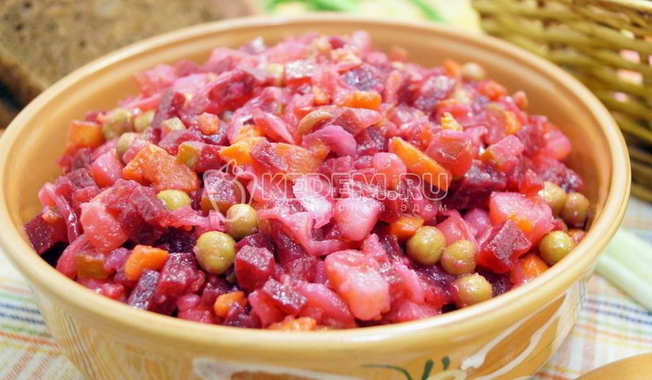 Рецепт винегрета классического