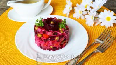 винегрет с горошком и капустой