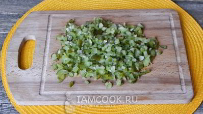 винегрет с горошком и капустой