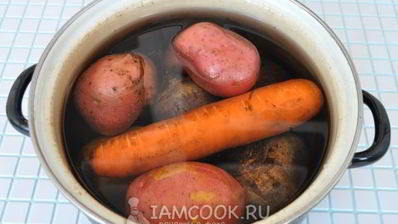 винегрет с квашеной капустой