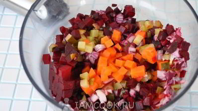 винегрет с квашеной капустой