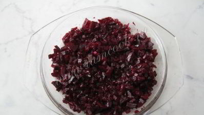 винегрет с маринованными опятами