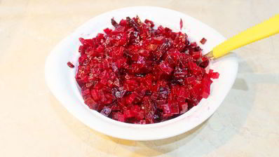 винегрет с морковкой по-корейски