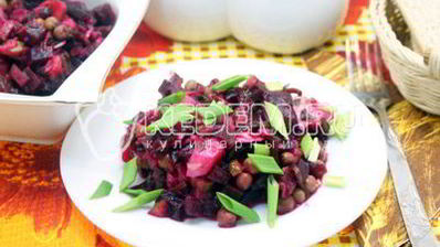 винегрет с морской капустой