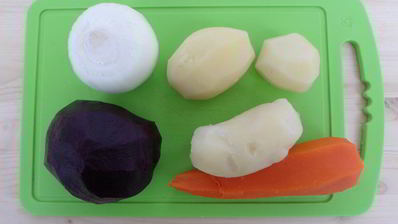 винегрет с нутом