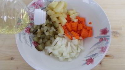 винегрет с нутом