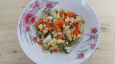 винегрет с нутом