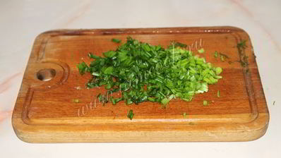 винегрет с зеленым горошком