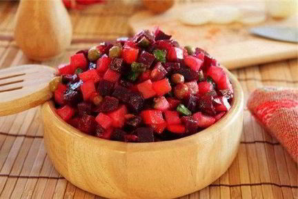 Винегрет в мультиварке с квашеной капустой