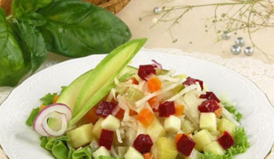 Рецепт винегрета зимнего