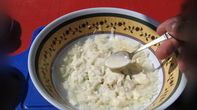 яблочно-луковый салат