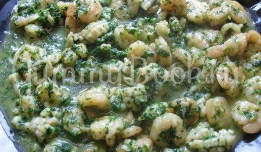 Рецепт чесночного соуса к морепродуктам