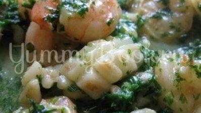 чесночный соус к морепродуктам