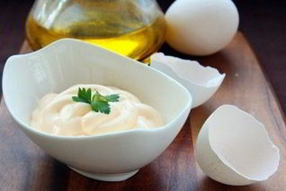 Диетический майонез с цедрой лимона