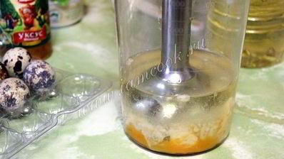 домашний майонез из перепелиных яиц