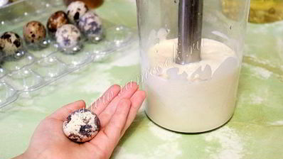 домашний майонез из перепелиных яиц