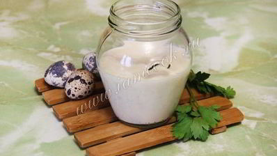 домашний майонез из перепелиных яиц