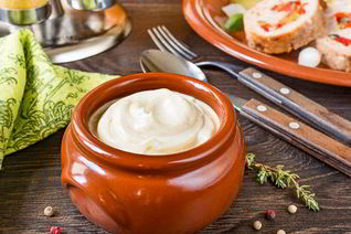 Домашний майонез на целом яйце