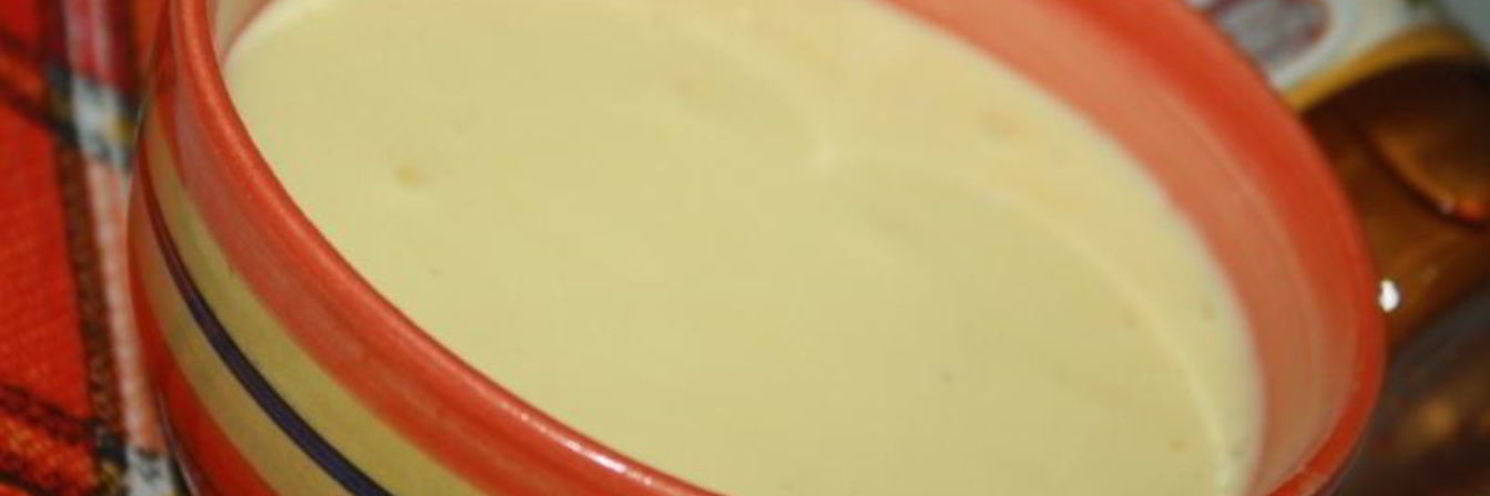 Домашний майонез с добавлением рисового уксуса