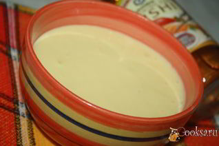 Домашний майонез с добавлением рисового уксуса