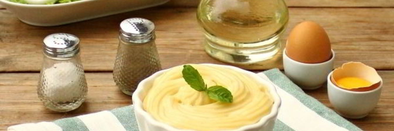 Домашний майонез с горчицей в блендере