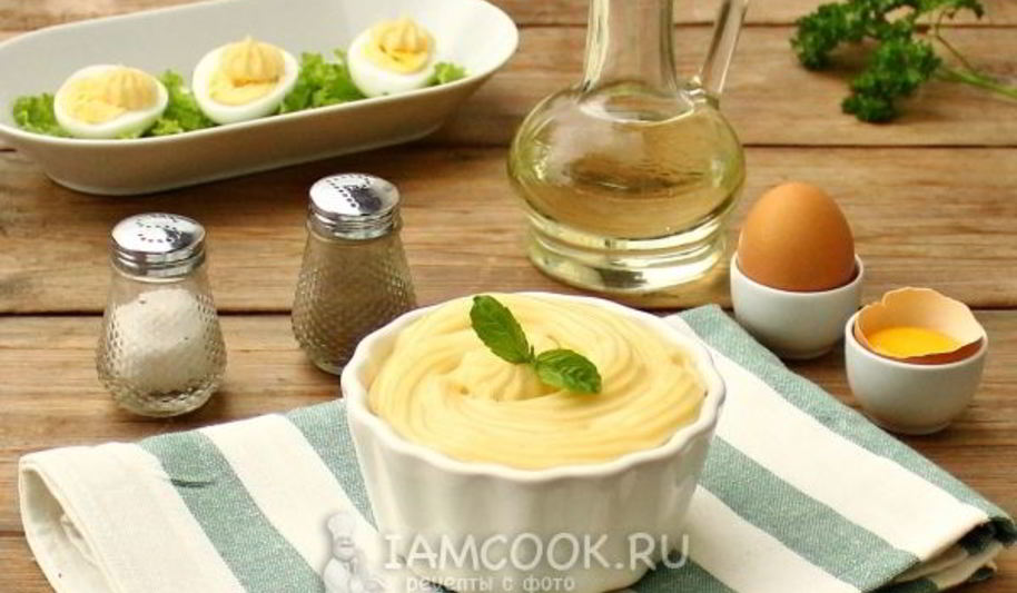 Рецепт домашнего майонеза с горчицей в блендере