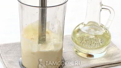 домашний майонез с горчицей в блендере