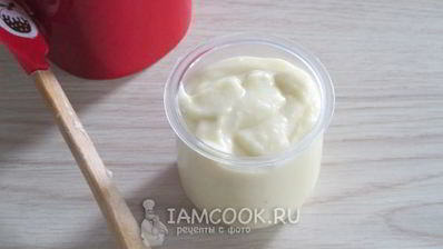 майонез постный яблочный