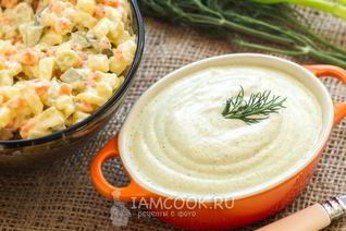 Майонез сметанный без яиц