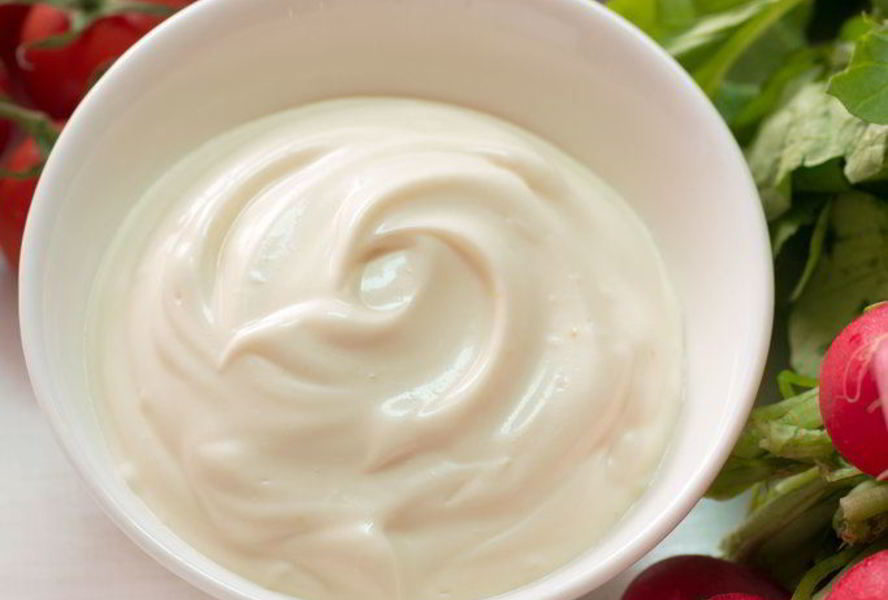 Постный майонез без яиц