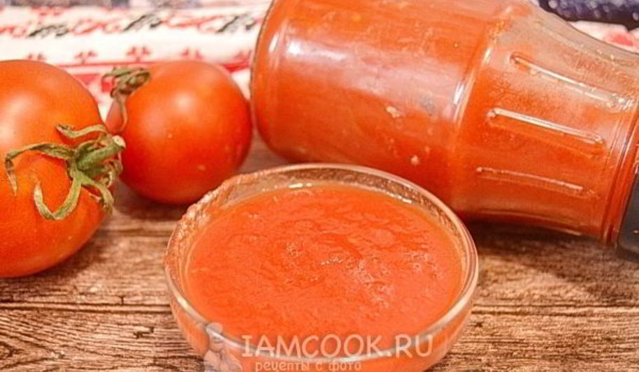 Рецепт домашней томатной пасты через соковыжималку