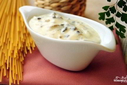 Грибной соус к мясу