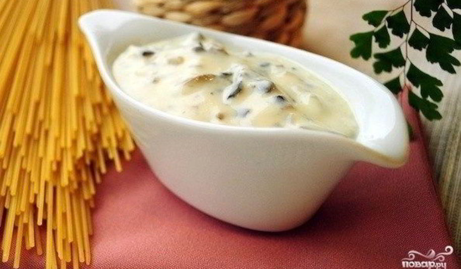 Рецепт грибного соуса к мясу