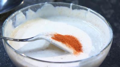 йогуртовый соус с тхиной