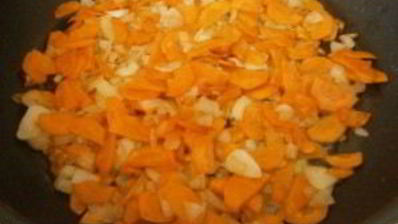 картофельный соус с курицей