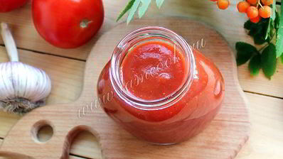 домашний кетчуп c пряностями